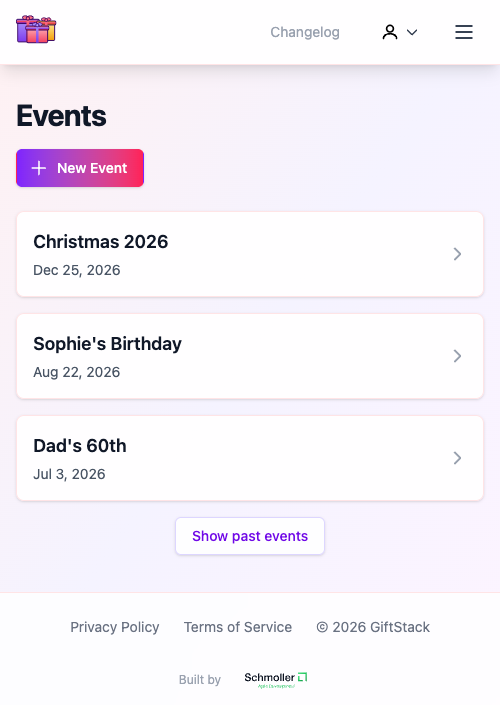 Events & occasions